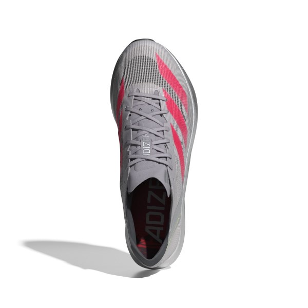 Adidas Adizero Takumi Sen 10 - Mens Racing Shoes - Dash Grey/Lucid Red/Glory Grey