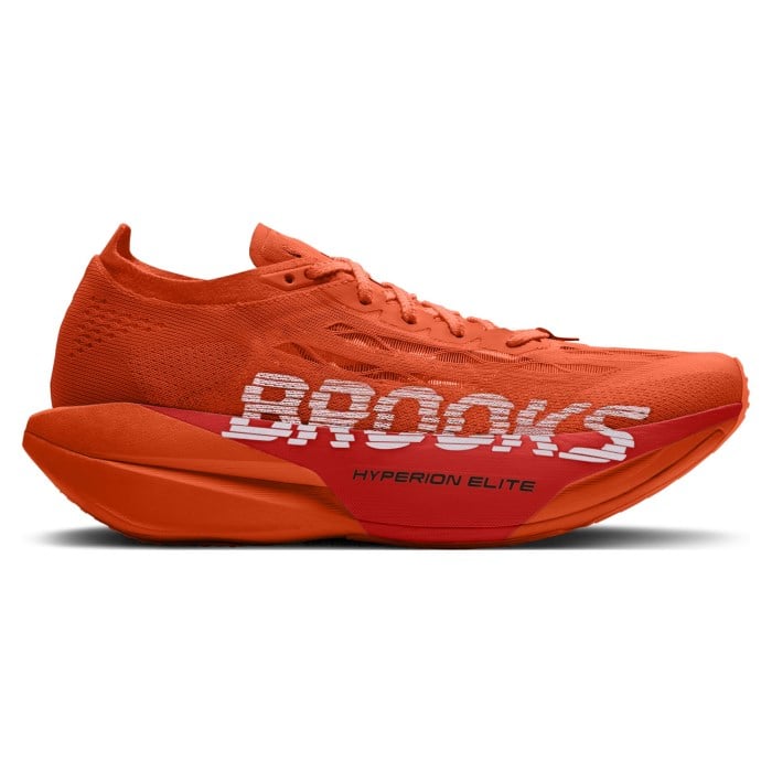 Brooks Hyperion Elite 6 - Unisex Racing Shoes - Tigerlily/Red/White