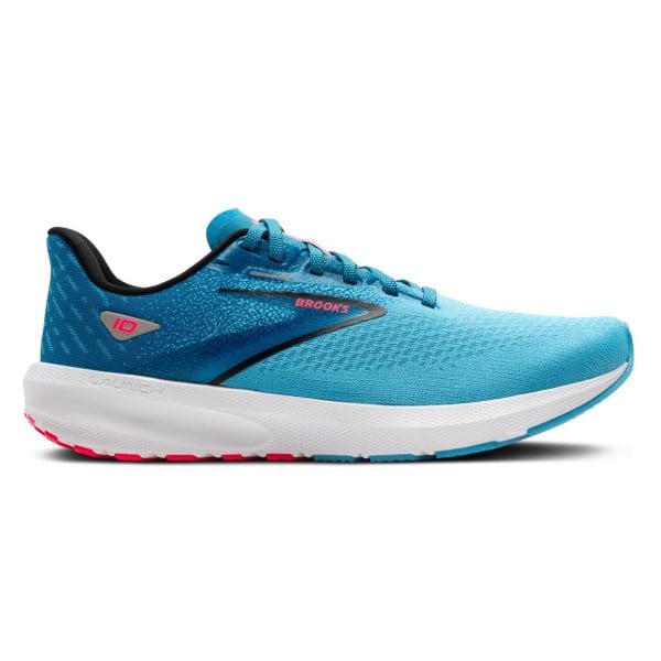 Brooks Launch 10 - Mens Running Shoes - Crystal Sea/Blue/Black