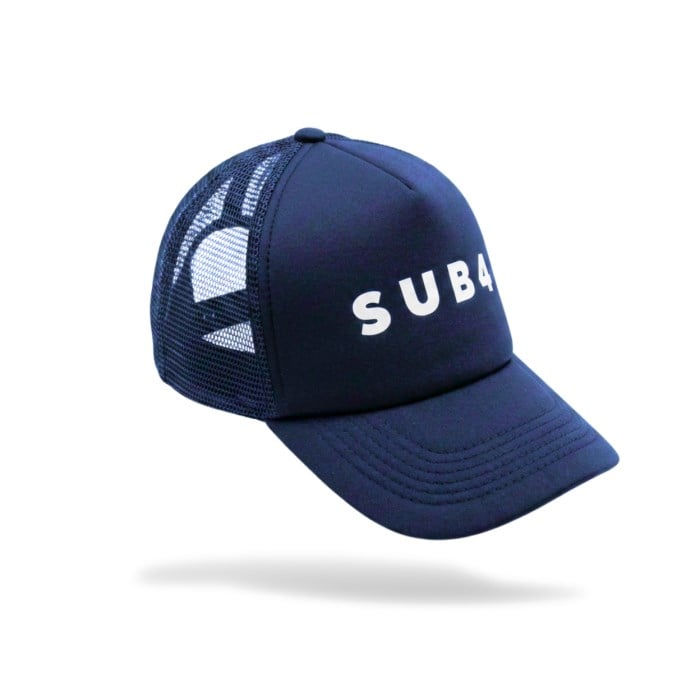 SUB4 Trucker Running Cap - Navy - image 2