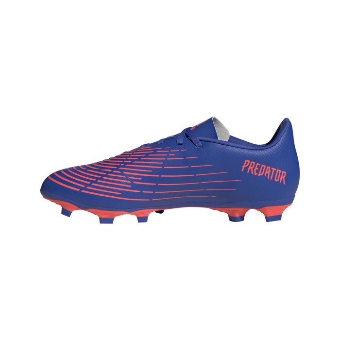 Adidas Predator Edge.4 - Flexible Ground Mens Football Boots - Hi-Res Blue/Turbo