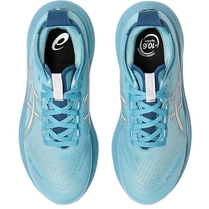 Asics Gel Nimbus 27 - Womens Running Shoes - Stillwater/Cream