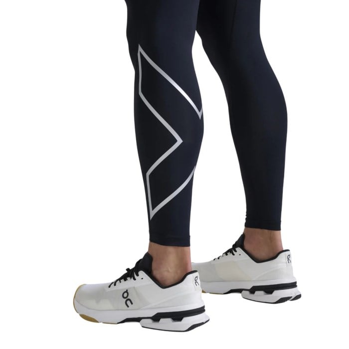 2XU Mens Compression Tights - Black/Silver - image 4