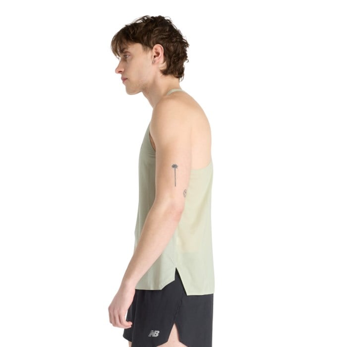 New Balance Race Day Ultra Light Mens Running Singlet - Garter Sn