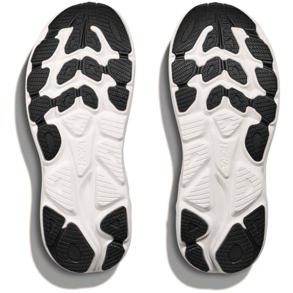 Hoka Clifton 10 - Mens Running Shoes - Black/White