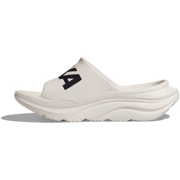 Hoka Ora Athletic Slide 3 - Unisex Recovery Slides - White/Black