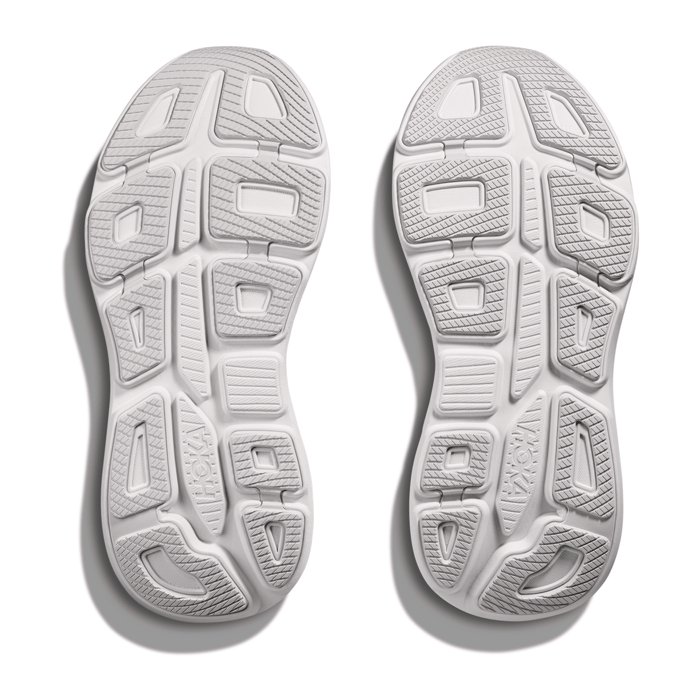 Hoka Bondi 9 - Womens Running Shoes - Cosmic Grey/White
