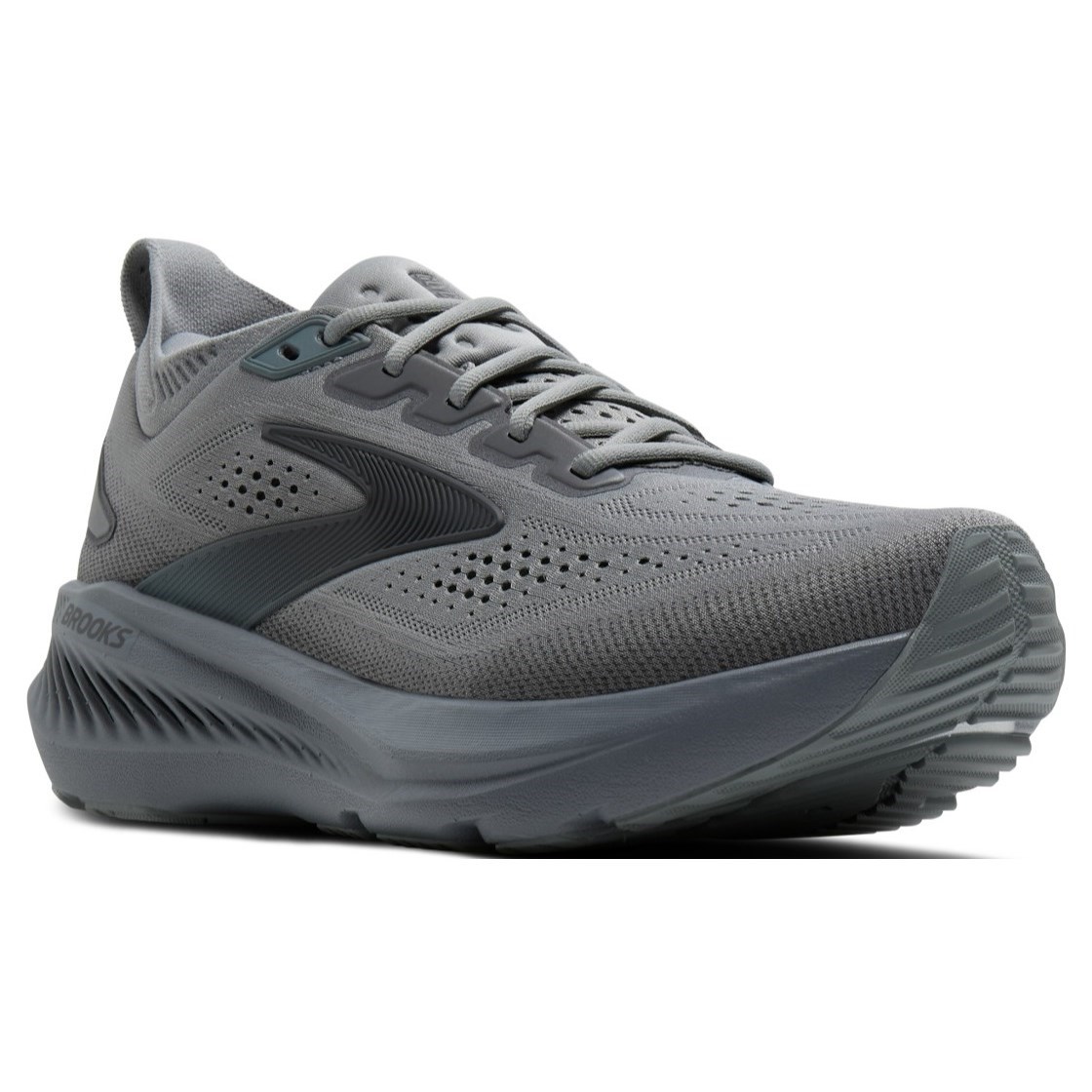 Brooks Glycerin GTS 23 - Mens Running Shoes - Grey/Blackened Pearl