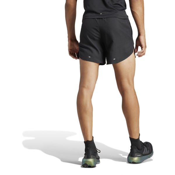 adidas Run It 5 Inch Mens Running Shorts - Black