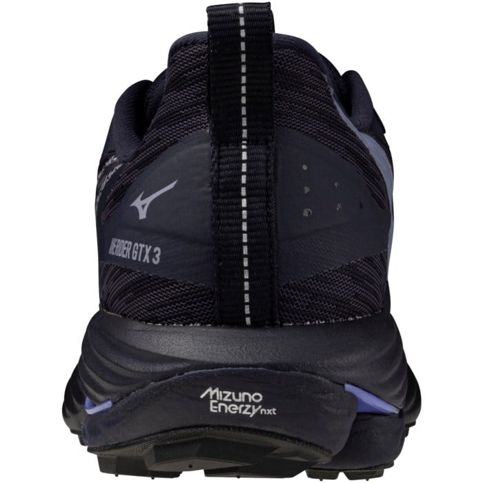 Mizuno Wave Rider GTX 3 - Womens Trail Running Shoes - Odyssey Grey/Icelandic Blue/Iris Bloom