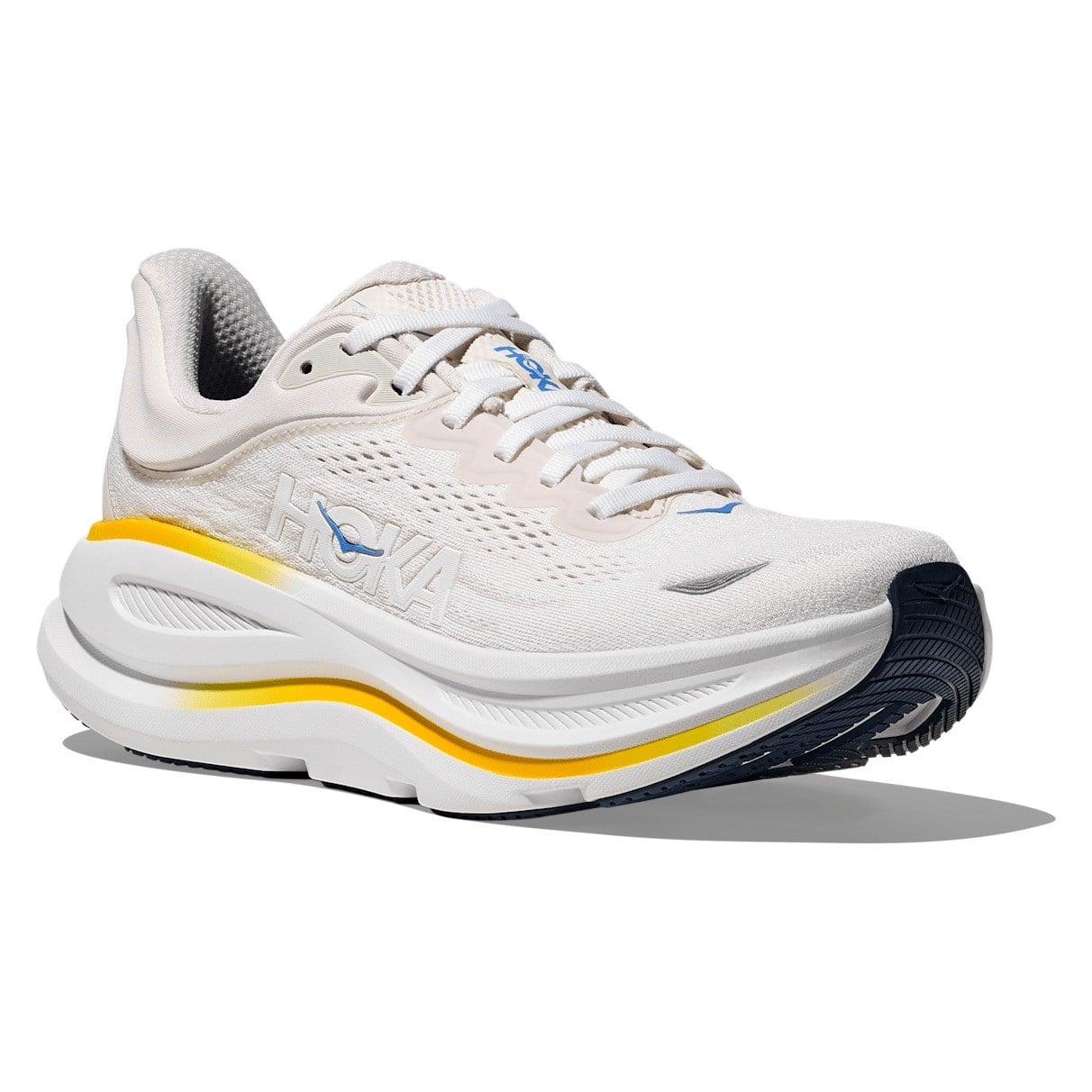 Hoka Bondi 9 - Womens Running Shoes - White/Grout - image 7