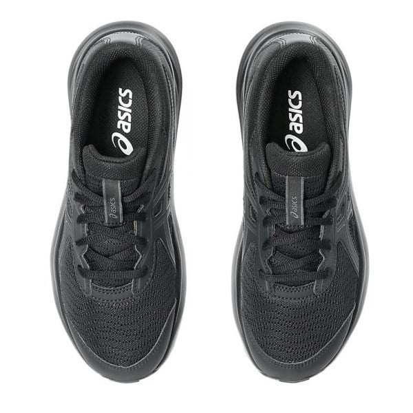 Asics Contend 9 GS - Kids Running Shoes - Black/Graphite Grey