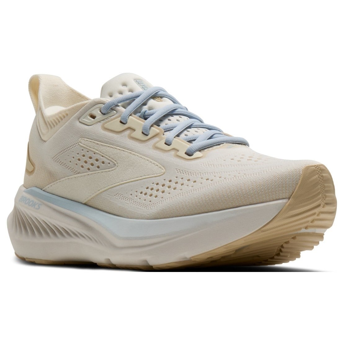 Brooks Glycerin 23 - Womens Running Shoes - Coconut/Sand/Skyway