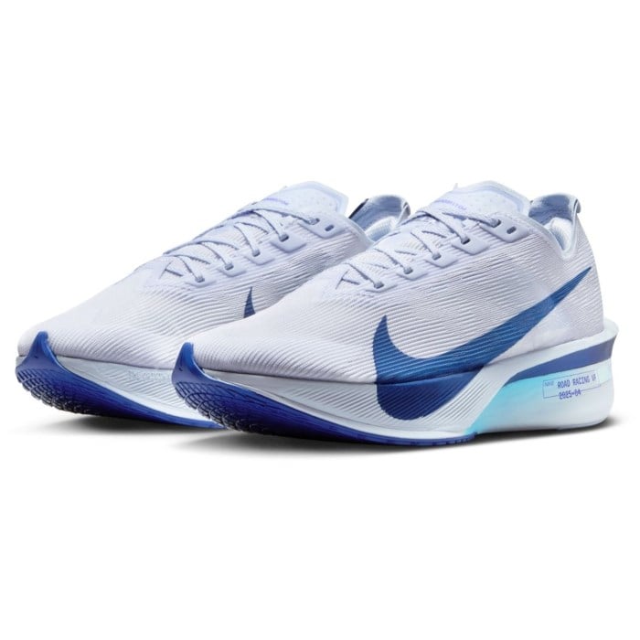 Nike ZoomX Vaporfly 4 - Womens Racing Shoes - Ghost/Blue Void/Persian Violet