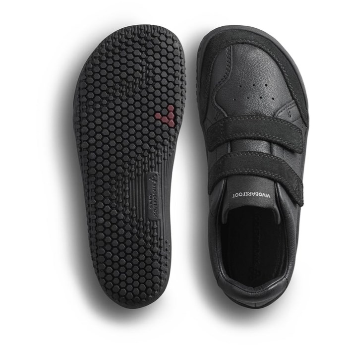 Vivobarefoot Gobi Sneaker School PS - Kids School Shoes - Obsidian