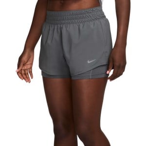 Nike Dri-Fit One 2-In-1 Mid-Rise Womens Running Shorts