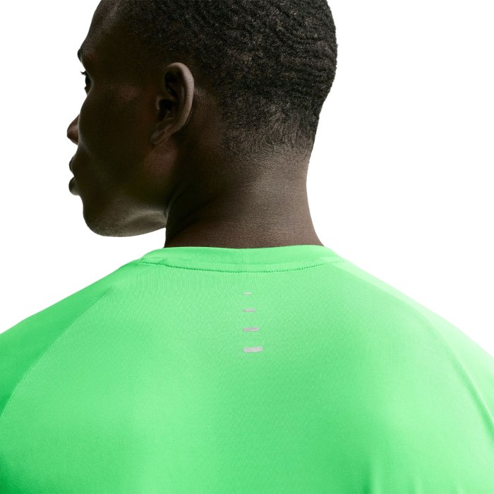 Nike Dri-FIT Stride ADV Running T-Shirt - Mens - Green Spark/Reflective Silver - image 4