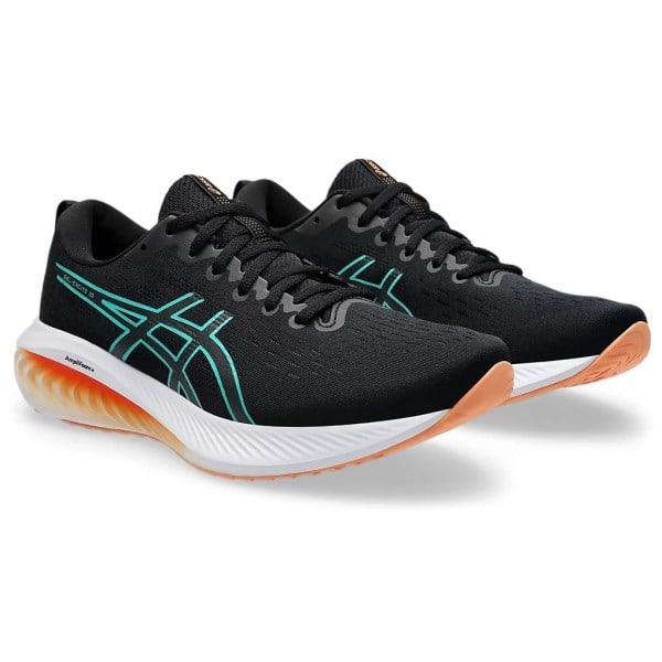 Asics Gel Excite 10 - Mens Running Shoes - Black/Wave Teal