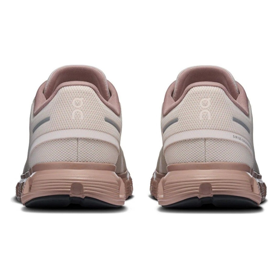 On Cloud 6 - Womens Running Shoes - Oyster/Biscuit - image 5
