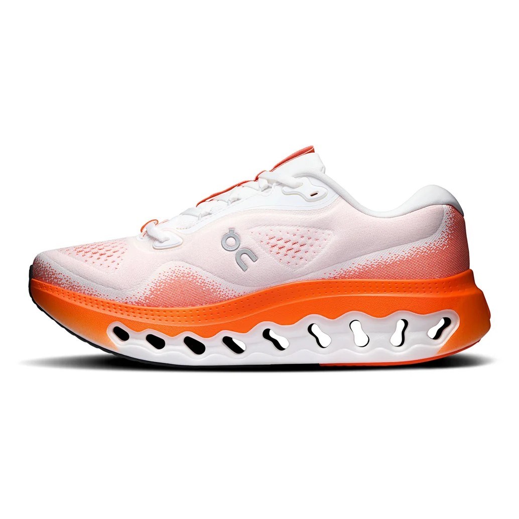 On Cloudsurfer 3 - Mens Running Shoes - White/Flame - image 3