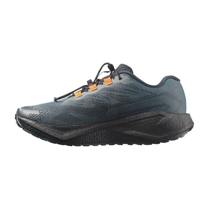 Salomon Aero Blaze 4 GRVL - Mens Trail Running Shoes - Urban Chic/Black/Lime Cream - image 2