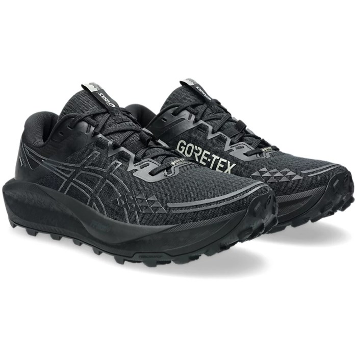 Asics Trabuco 13 GTX - Mens Trail Running Shoes - Black/Graphite Grey
