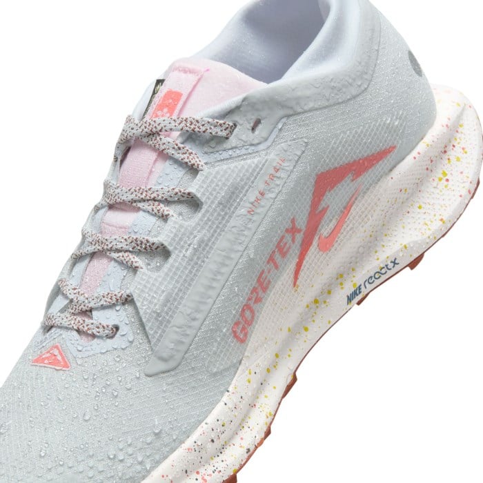 Nike Pegasus Trail 5 GTX - Womens Trail Running Shoes - Pure Platinum/White/Football Grey