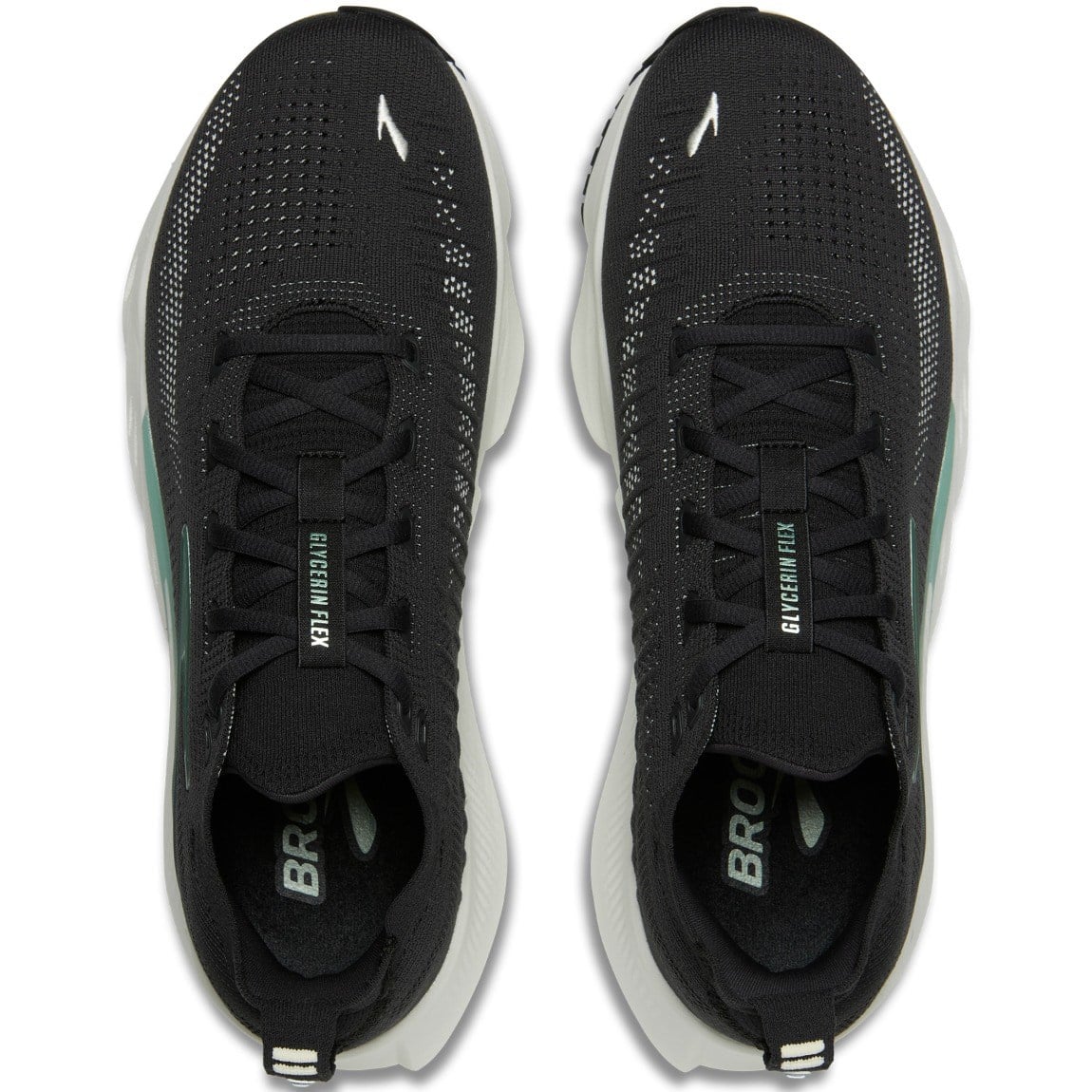 Brooks Glycerin Flex - Mens Running Shoes - Phantom/Metallic/Coconut