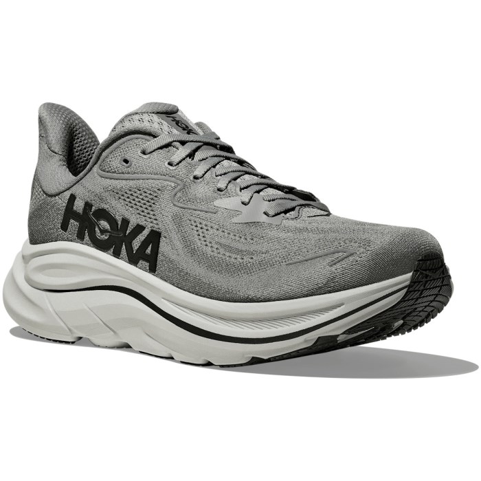 Hoka Clifton 10 - Mens Running Shoes - Galactic Grey/Asteroid