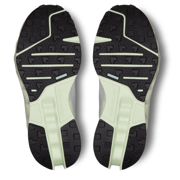 On Cloudsurfer Trail - Womens Trail Running Shoes - Frost/Lima