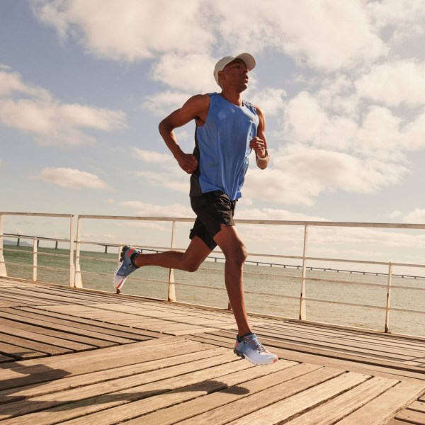 On Cloudflow 3 - Mens Running Shoes - Lake/Flare