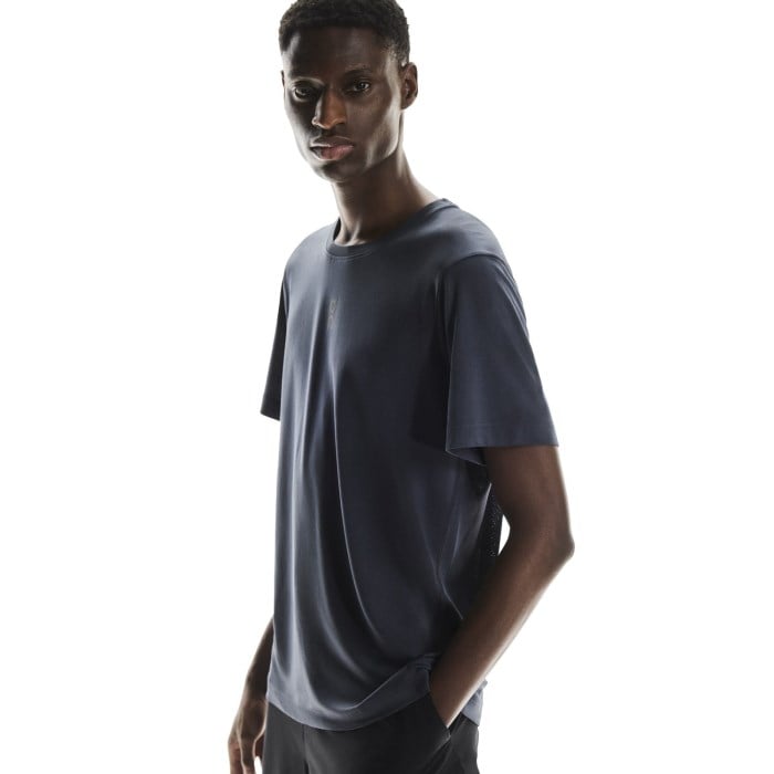On Mens Trail-T Running T-Shirt - Navy