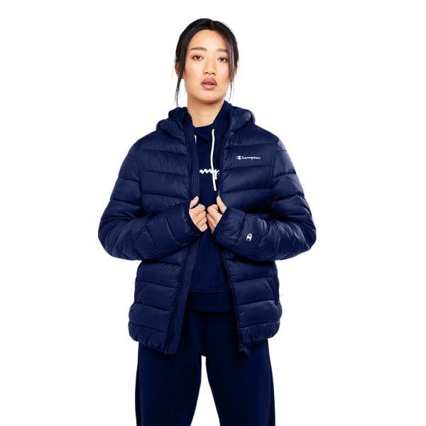 Champion Womens Puffer Jacket - Navy