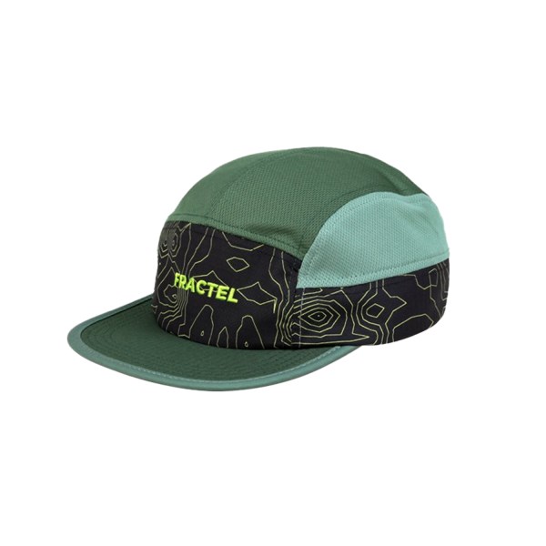 Fractel Elevate Edition Running Cap - Tonal Greens/Dark Grey