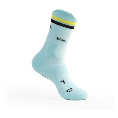 S/Co. Crew Unisex Running Socks - Sky Riot