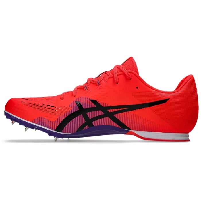 Asics Hyper MD 8 - Mens Middle Distance Track Spikes - Flash Red/Black