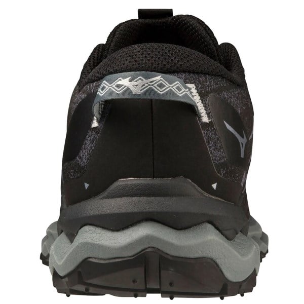 Mizuno Wave Daichi 7 GTX - Womens Trail Running Shoes - Black/Ombre Blue/Stormy Weather