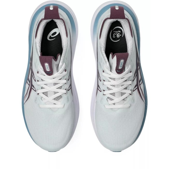 Asics Gel Nimbus 28 - Womens Running Shoes - Arctic Blue/Velvet Purple