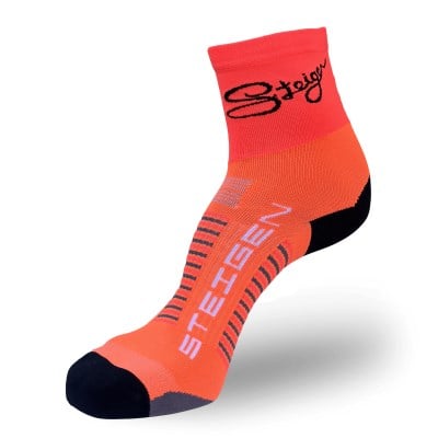 Steigen Half Length Running Socks - Fizzy Orange