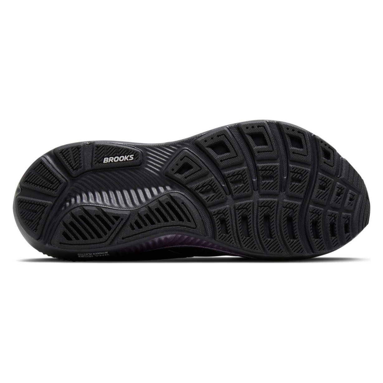 Brooks Ghost 18 - Womens Running Shoes - Ebony/Folkstone/Metallic - image 4