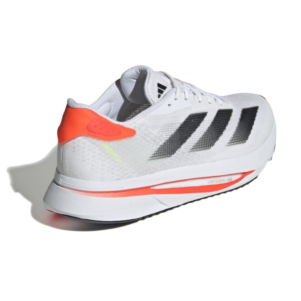 Adidas Adizero SL2 - Mens Running Shoes - Cloud White/Core Black/Orange