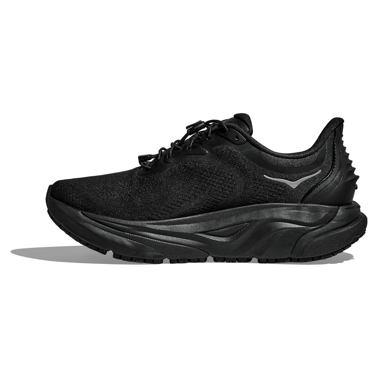 Hoka Arahi SR - Womens Walking Shoes - Black/Black - image 2