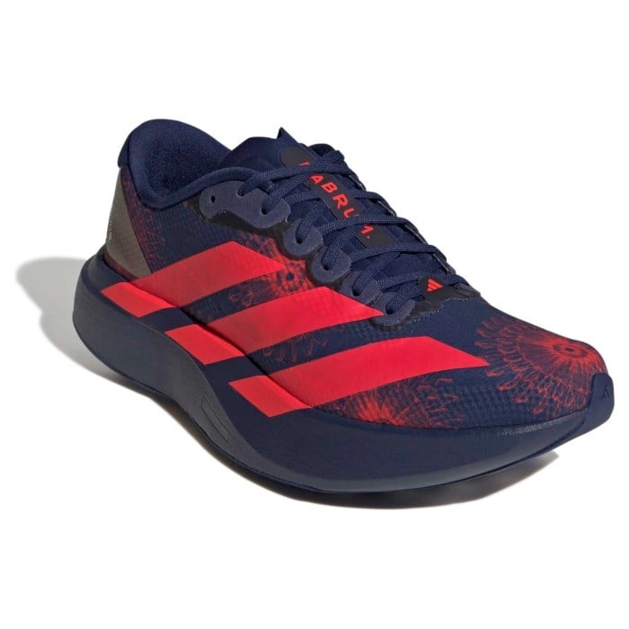 adidas Adizero Evo SL Woven x LABRUM - Womens Running Shoes - Dark Blue/Lucid Red/Muted Purple