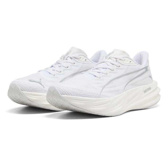 Puma Deviate Pure Nitro - Womens Running Shoes - White - image 6