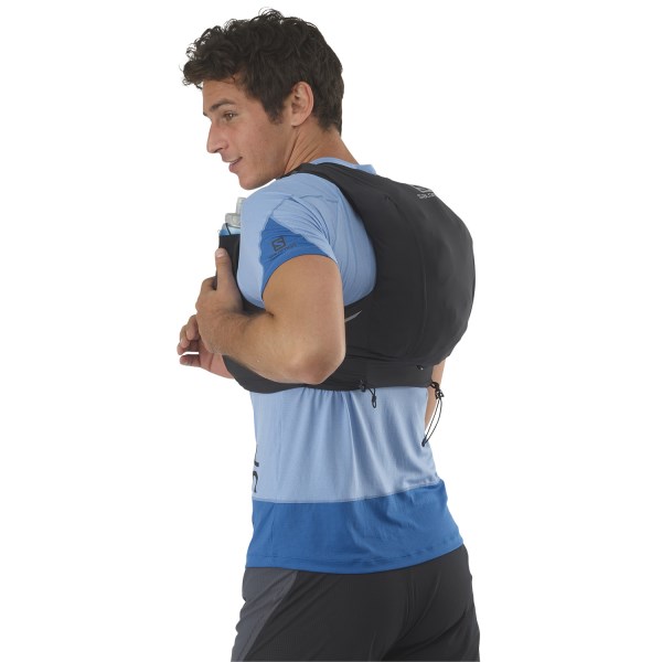Salomon Sense Pro 10 Set Trail Running Vest - Black/Ebony/White