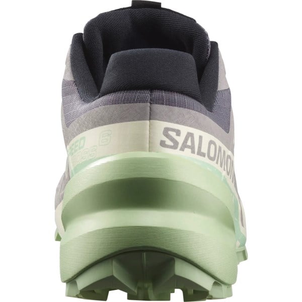 Salomon Speedcross 6 - Womens Trail Running Shoes - Castlerock/Vanilla Ice/Smoke Green