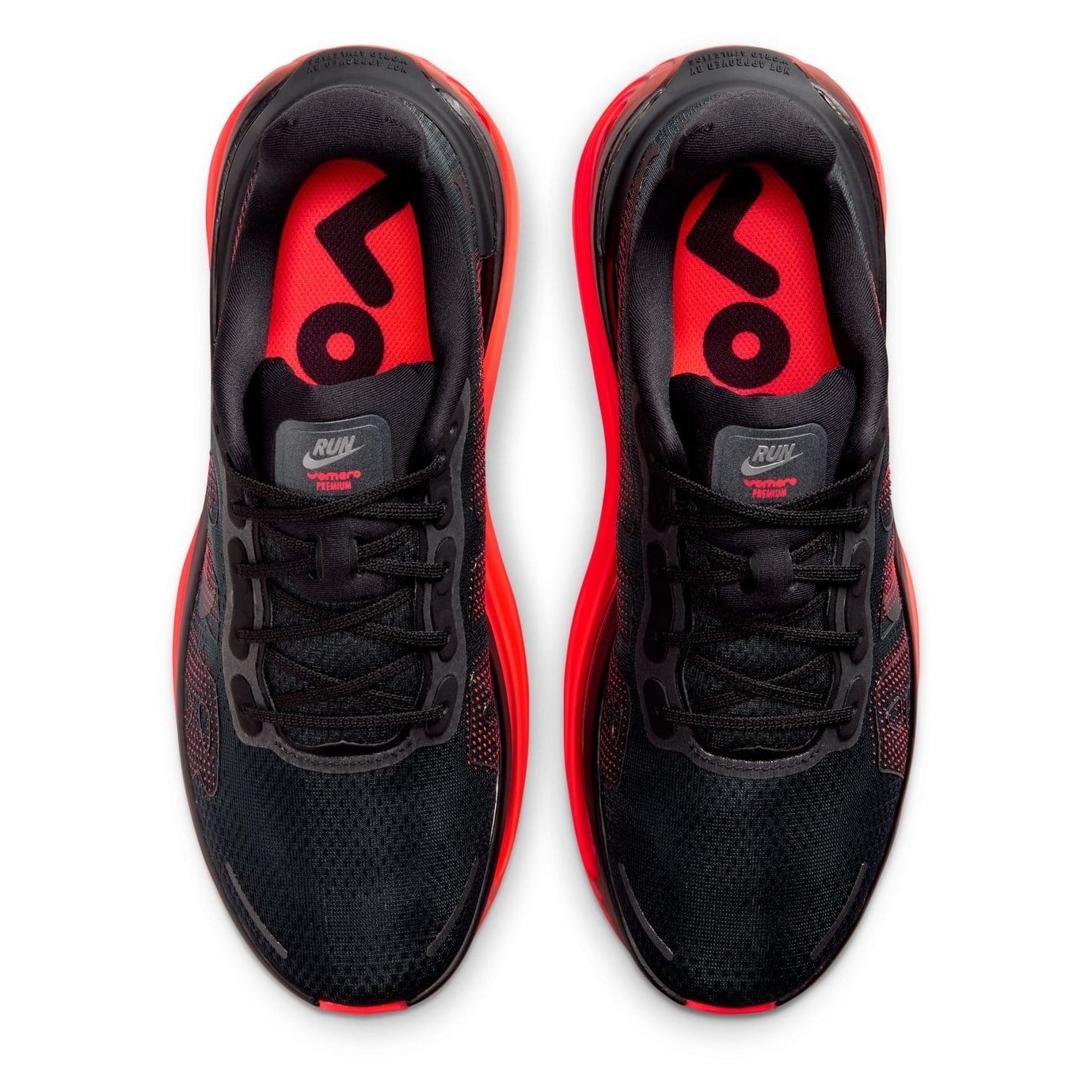 Nike Vomero Premium - Mens Running Shoes - Black/Bright Crimson - image 7
