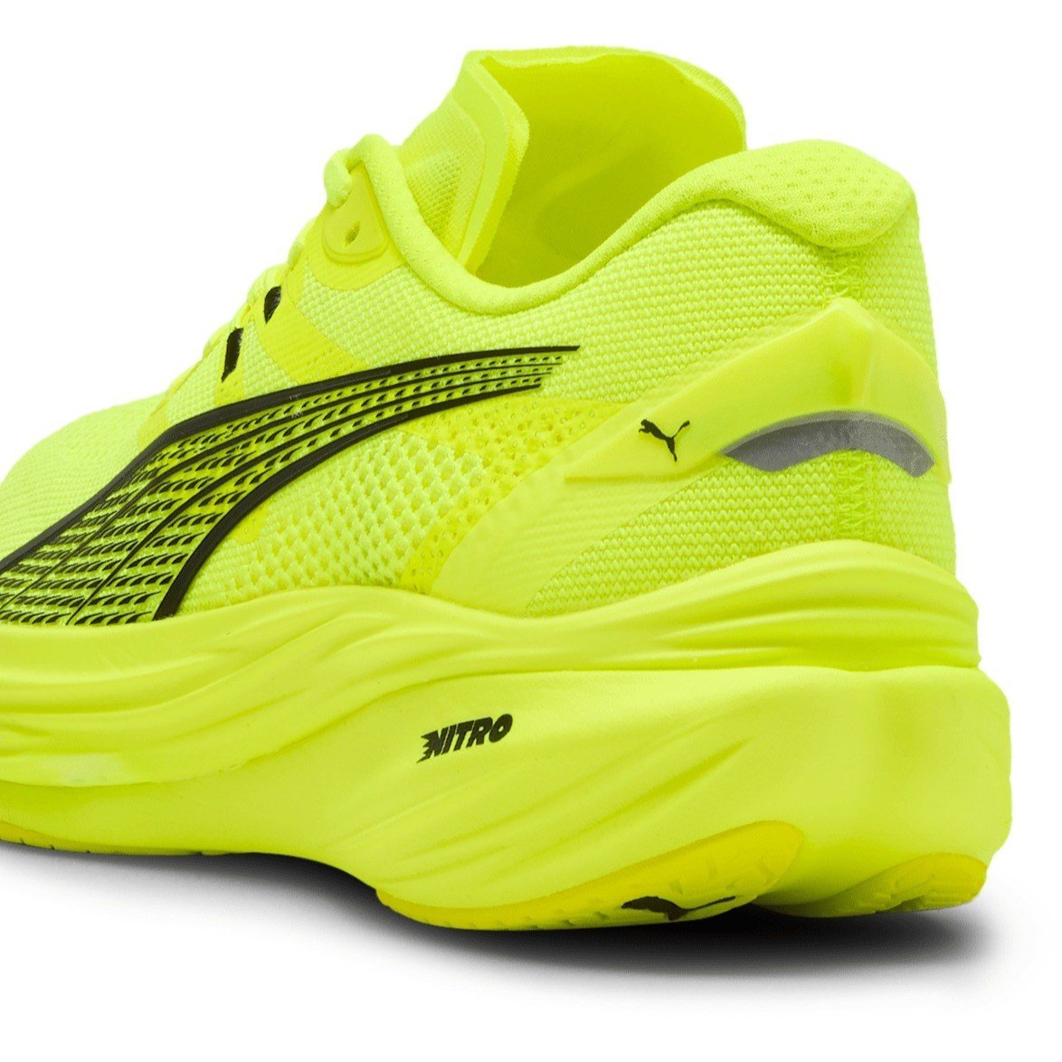 Puma Deviate Nitro 3 - Mens Running Shoes - Yellow Alert/Puma Black