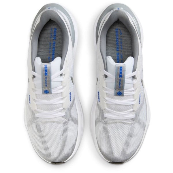 Nike Air Zoom Structure 25 - Mens Running Shoes - White/Smoke Grey/Game Royal/Wolf Grey