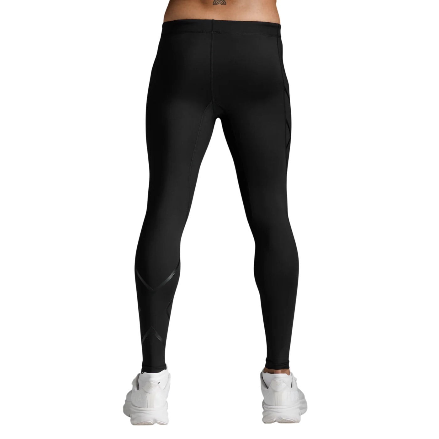 2XU Mens Compression Tights - Black/Black